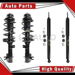 Monroe Shocks Absorbers Complete Strut Coil Spring For Chevy Aveo 2006 2005 New. Price: $490.29.