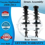 Kyb Genuine Oem Rear Struts For 2008-2013 Toyota Highlander Lifetime Warranty New. Price: $421.18.