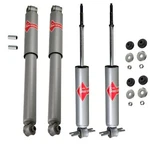 Front & Rear Shock Absorbers Kit Kyb Gas-a-just Monotube For Dodge B3500 Ram Van New. Price: $201.95.