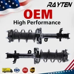 2X Rayten Complete Front Struts W/ Coil Assys For 2007 2014 Honda Cr-v 272491 New. Price: $127.42.