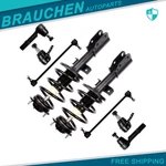 For Buick Enclave Traverse Front Complete Struts Sway Bars Tie Rods Link Kit 8PC New. Price: $214.16.