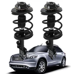2X Fit 2003-08 Infiniti FX35 FX45 Awd Front Struts W/spring Mount 272369 272370 New. Price: $149.99.