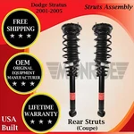 Monroe Oem Rear Struts For 2001-2005 Dodge Stratus Coupe Lifetime Warranty New. Price: $249.18.