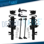 Front Struts W/coil Spring Sway Bar Links Tie Rods 2013 - 2018 Ford Focus New. Price: $158.96.