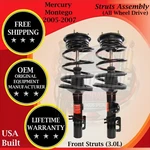 Monroe Oem Front Struts Assembly 2005-2007 Mercury Montego Lifetime Warranty New. Price: $314.24.