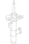 Genuine Honda Shock Absorber Unit L Front 51621-TBF-A01 New. Price: $611.13.