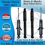 Gabriel Oem Front Struts & Rear Shocks For 2005-2015 Nissan Xterra 2WD 9YR Warra New. Price: $240.87.