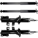 4PCS For 2002-2005 Kia Rio 1.6L L4 Front Rear Left Right Shocks Struts New. Price: $77.30.