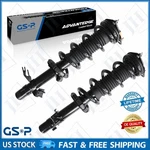 Pair Front Strut Coil Spring Assembly Set For 2014-17 Infiniti QX70 V6-3.7L Awd New. Price: $130.99.